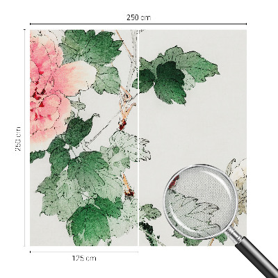 Fotomurale effetto 3D Sottigliezza floreale