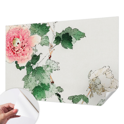 Fotomurale effetto 3D Sottigliezza floreale