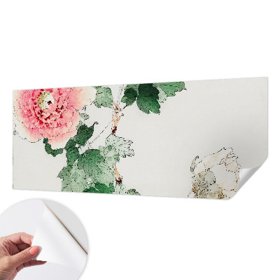 Fotomurale effetto 3D Sottigliezza floreale