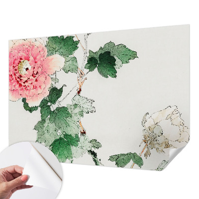 Fotomurale effetto 3D Sottigliezza floreale