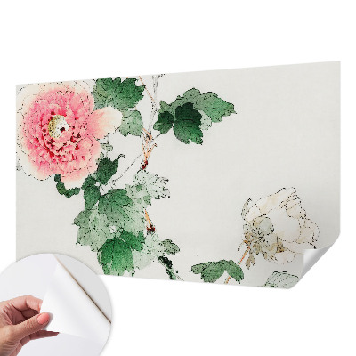 Fotomurale effetto 3D Sottigliezza floreale