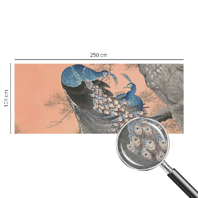 Fotomurale per cameretta Eleganza da pavone