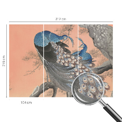 Fotomurale per cameretta Eleganza da pavone