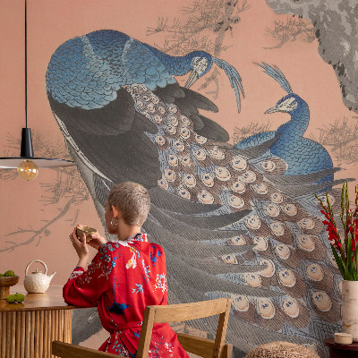 Fotomurale per cameretta Eleganza da pavone