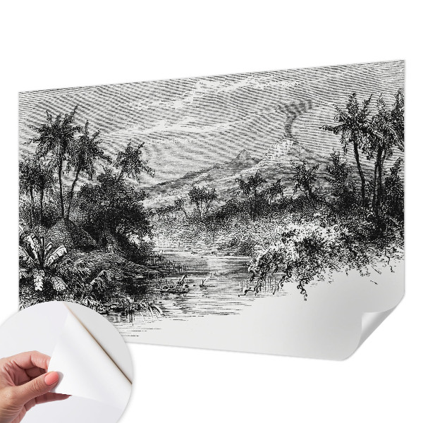 Fotomurale adesivo panorama esotico