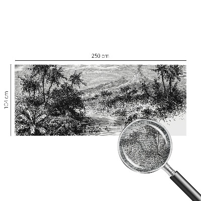 Fotomurale adesivo panorama esotico