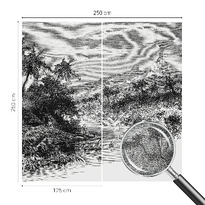 Fotomurale adesivo panorama esotico