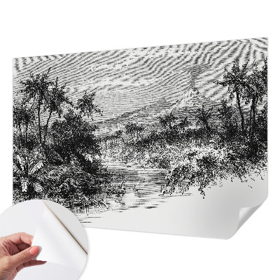 Fotomurale adesivo panorama esotico