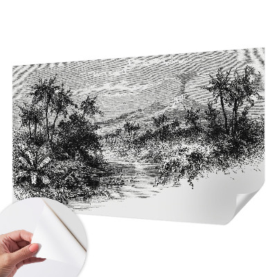 Fotomurale adesivo panorama esotico