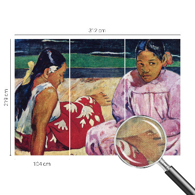 Fotomurale 3D Scena sulla spiaggia