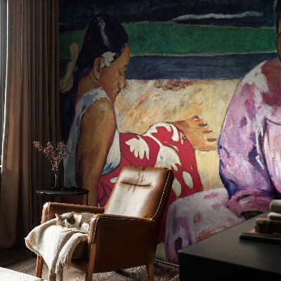 Fotomurale 3D Scena sulla spiaggia