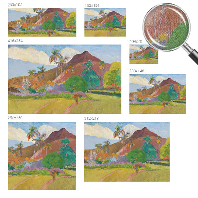 Fotomurale effetto 3D Natura esotica