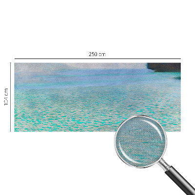 Carta da parati per cameretta Acqua turchese