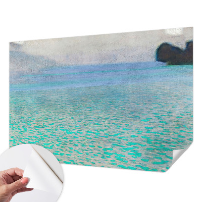 Carta da parati per cameretta Acqua turchese