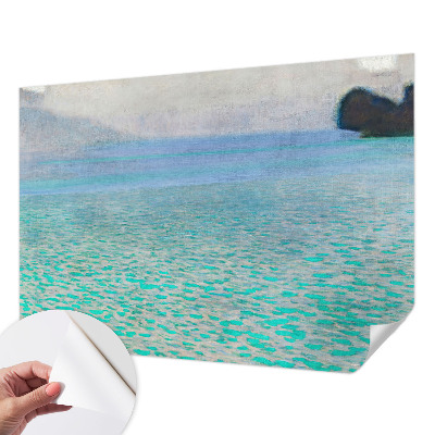 Carta da parati per cameretta Acqua turchese