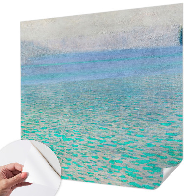 Carta da parati per cameretta Acqua turchese