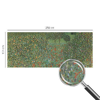 Fotomurale per bambini prato fiorito