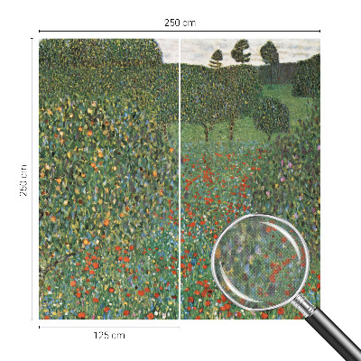 Fotomurale per bambini prato fiorito