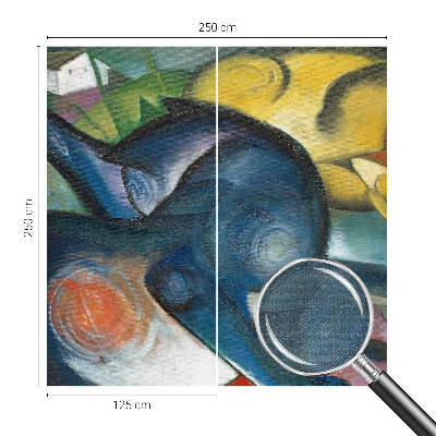 Fotomurale adesivo Arte del gatto