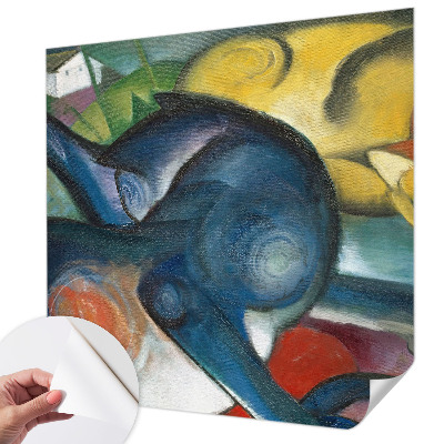 Fotomurale adesivo Arte del gatto