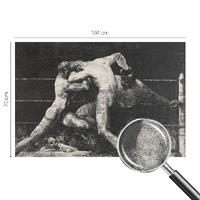 Carta da parati 3D Duello tra pugili