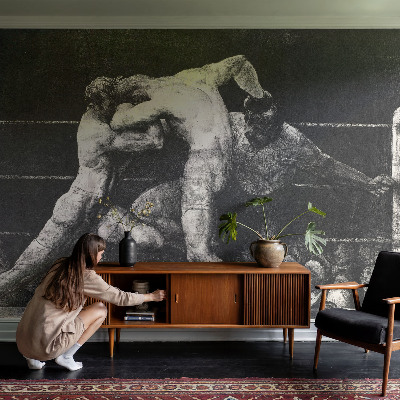 Carta da parati 3D Duello tra pugili