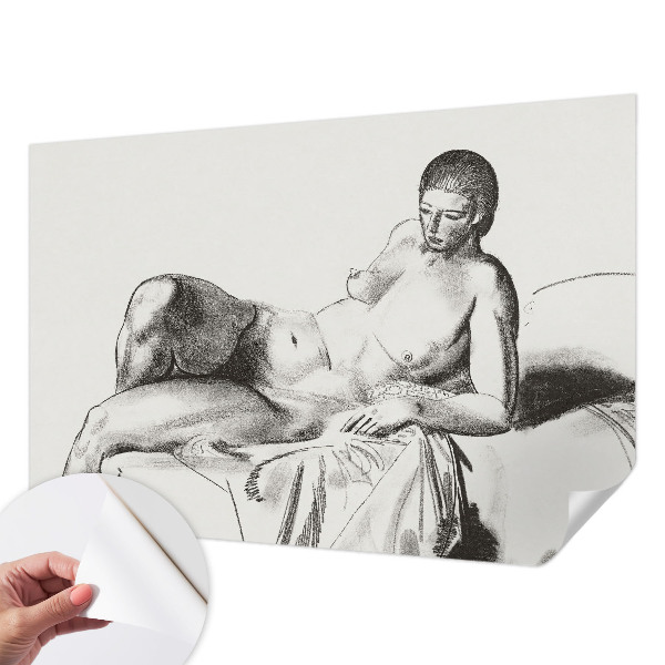 Fotomurale effetto 3D Nudo artistico