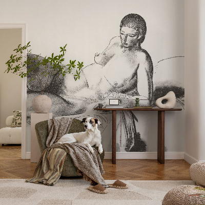 Fotomurale effetto 3D Nudo artistico