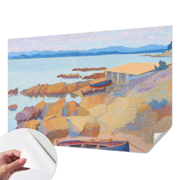 Carta da parati panoramica effetto 3D Vista sul mare
