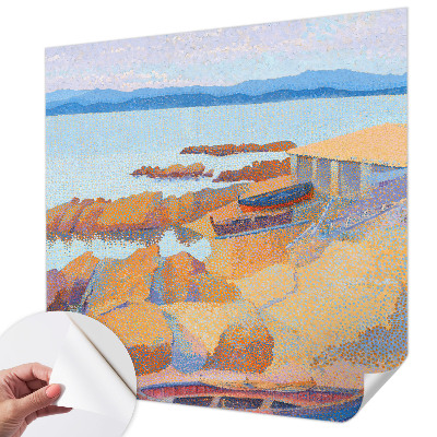 Carta da parati panoramica effetto 3D Vista sul mare