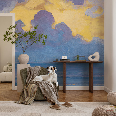 Carta da parati 3D Paesaggio nuvoloso