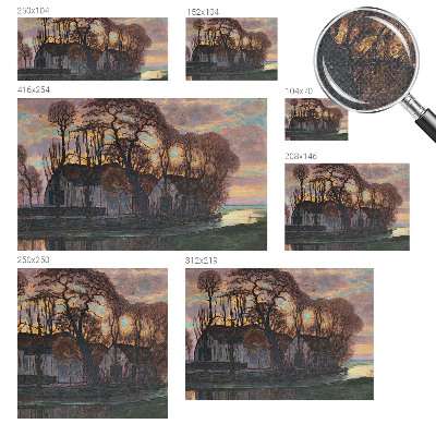 Fotomurale adesivo Paesaggio serale