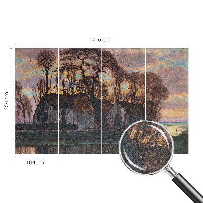 Fotomurale adesivo Paesaggio serale