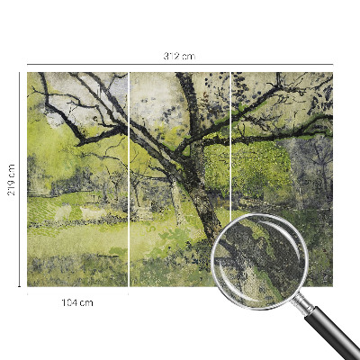 Fotomurale 3D Parco primaverile