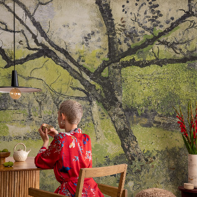 Fotomurale 3D Parco primaverile