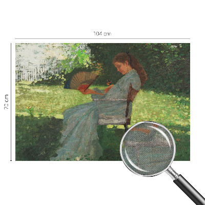 Carta da parati panoramica effetto 3D Armonia estiva