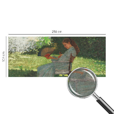 Carta da parati panoramica effetto 3D Armonia estiva