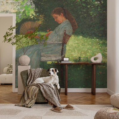 Carta da parati panoramica effetto 3D Armonia estiva