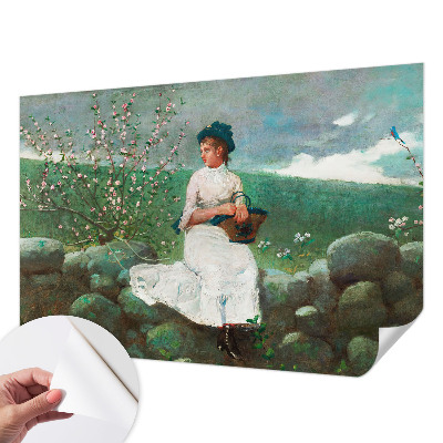 Carta da parati cameretta Pace fiorita