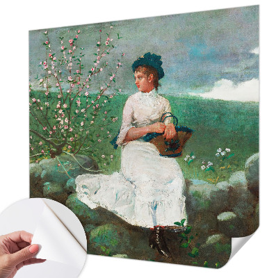 Carta da parati cameretta Pace fiorita