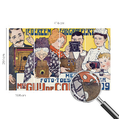 Carta da parati per cameretta Passione per la fotografia