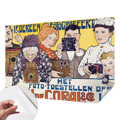 Carta da parati per cameretta Passione per la fotografia