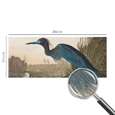 Carta da parati effetto profondità Uccelli acquatici