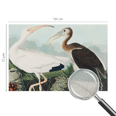 Fotomurale adesivo coppia di uccelli