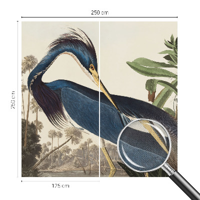 Carta da parati panoramica effetto 3D Natura esotica