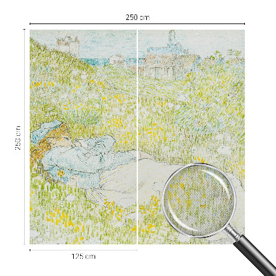 Carta da parati per cameretta Rilassamento primaverile