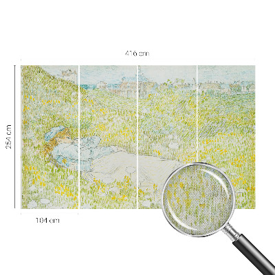 Carta da parati per cameretta Rilassamento primaverile