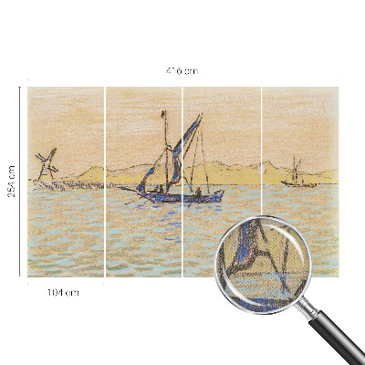 Fotomurale per cameretta Mare di pace