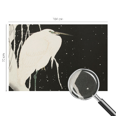 Carta da parati per cameretta Uccello invernale