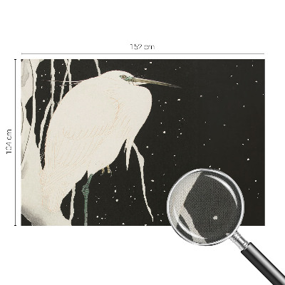 Carta da parati per cameretta Uccello invernale